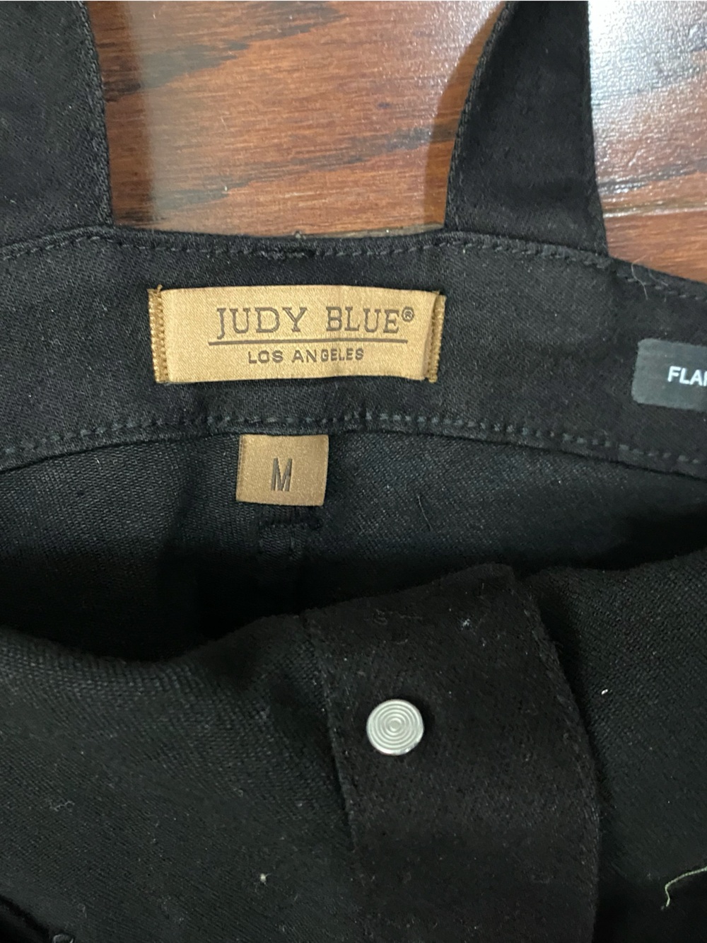 JUDY BLUE BLACK TUMMY CONTROL OVERALLS - MEDIUM NWT - Picture 5 of 9